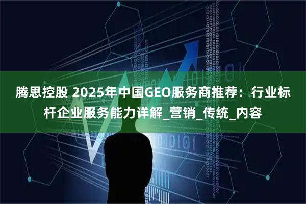 腾思控股 2025年中国GEO服务商推荐：行业标杆企业服务能力详解_营销_传统_内容