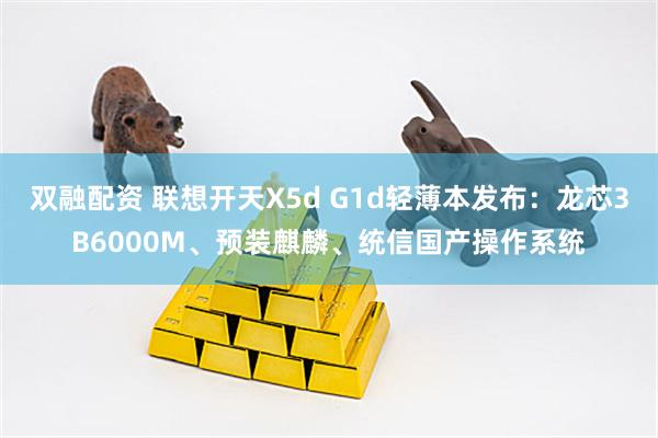 双融配资 联想开天X5d G1d轻薄本发布：龙芯3B6000M、预装麒麟、统信国产操作系统