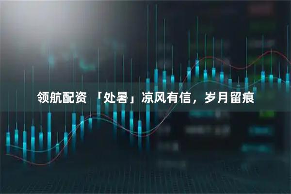 领航配资 「处暑」凉风有信，岁月留痕